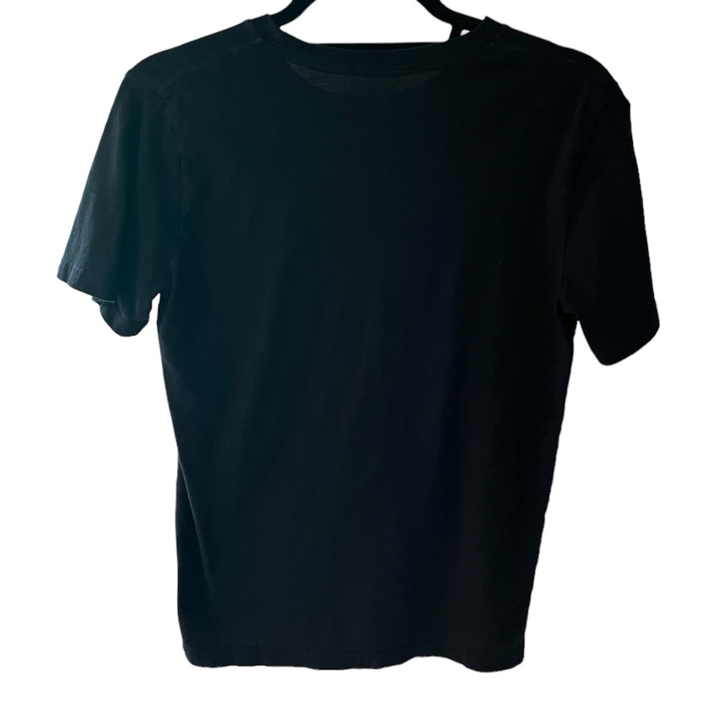 Adidas Boys Short Sleeve Logo T-Shirt in Black, White & Green Size L ( 14 / 16) - Picture 2 of 4